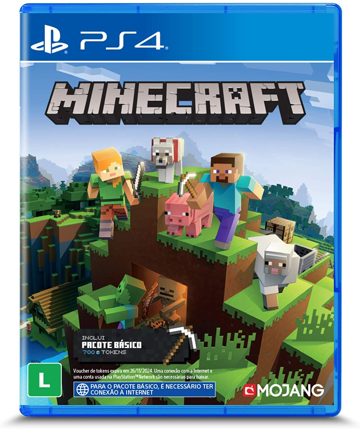 Jogo Minecraft Vr Ps4 Modo Incluido, Jogo de Videogame Sony Nunca Usado  91749937