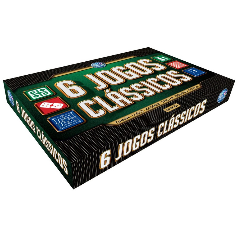 Jogo Tabuleiro Super Ludo Trilha Jogos Clássico De Cartas