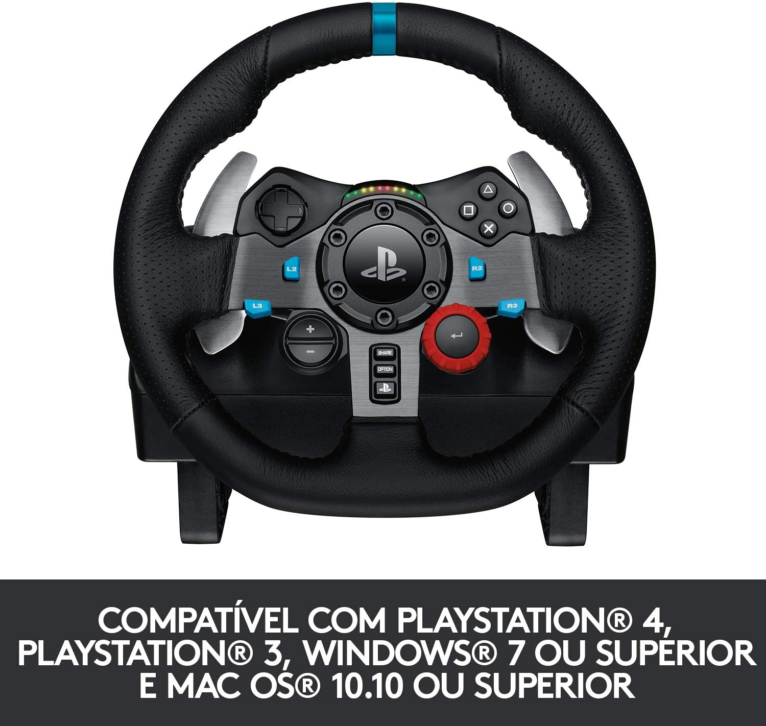 BH GAMES - A Mais Completa Loja de Games de Belo Horizonte - Volante G923  Racing Wheel PS4/PS5 Com Force Feedback Trueforce - Logitech