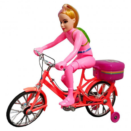 Brinquedo Boneca Ciclista Bicycle Competition - sHOPPING OI BH