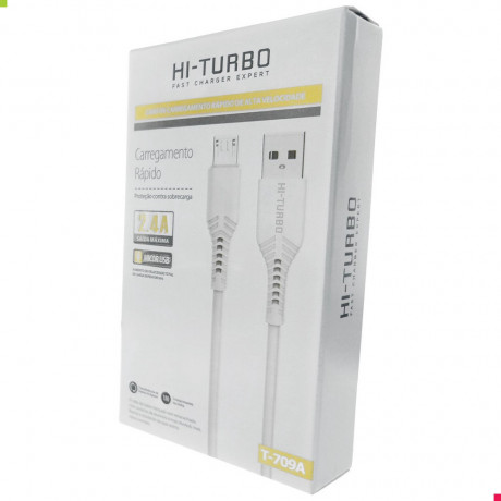Cabo Tipo-C Turbo 1,5m - Hi Turbo -Shopping OI BH 