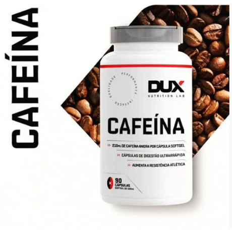 Cafeína 90 Cap. Dux Nutrition - Shopping OI BH