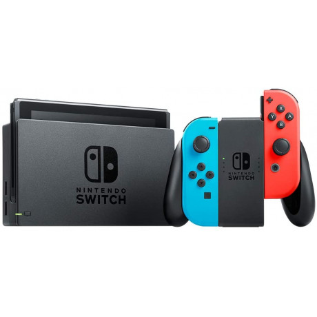 Console Nintendo Switch - Azul Neon e Vermelho Neon - SHOPPING OI BH