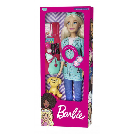 Boneca Barbie Grande Fala 12 Frases
