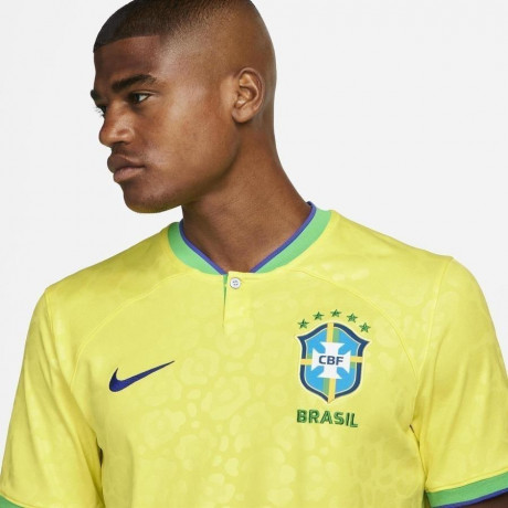 Shopping Oi - Camisa Brasil Amarela Copa do Mundo Qatar 2022