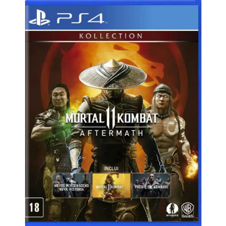 Mortal Kombat 11: Aftermath Kollection PS4 - Shopping Oi BH 