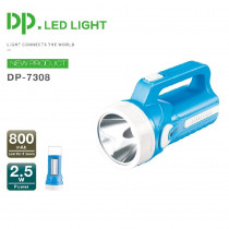 Lanterna Holofote Recarregável Portátil de Led DP-7308 - Shopping OI BH
