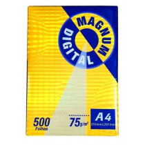 Papel A4 com 500 Folhas - Magnum-Shopping OI BH 