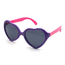 Óculos De Sol Solar Infantil Coração B261- Shopping OI BH 
