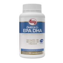 Omega 3 EPA DHA 120 Cápsulas - Vitafor - Shopping oi bh