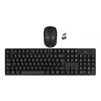 Kit  de teclado e mouse sem fio MBtech K4