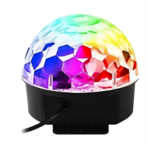 Meia Bola Maluca Led Cristal Bluetooth- Shopping Oi BH