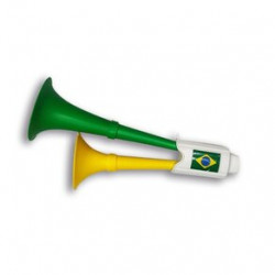Corneta Dupla Vuvuzela Buzina Copa Do Mundo Brasil