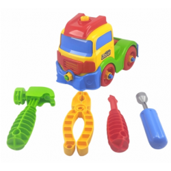 Mãos A Obra Caminhão Colorido - Usual Brinquedos