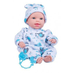Boneco Bebê - Miyo Menino - Com Acessórios e Sons De Bebê