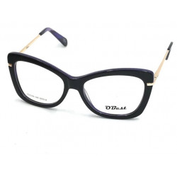 Armação Óculos Sem Grau Obest Feminio Gatinho Acetato B008