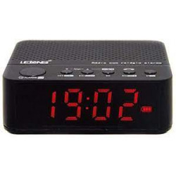 Rádio Relógio Digital Alarme Bluetooth/Fm/Sd LE-674 