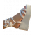 Sandália feminina amarração 