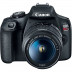 Camera Canon EOS Rebel T7 - Preto- Shopping OI BH